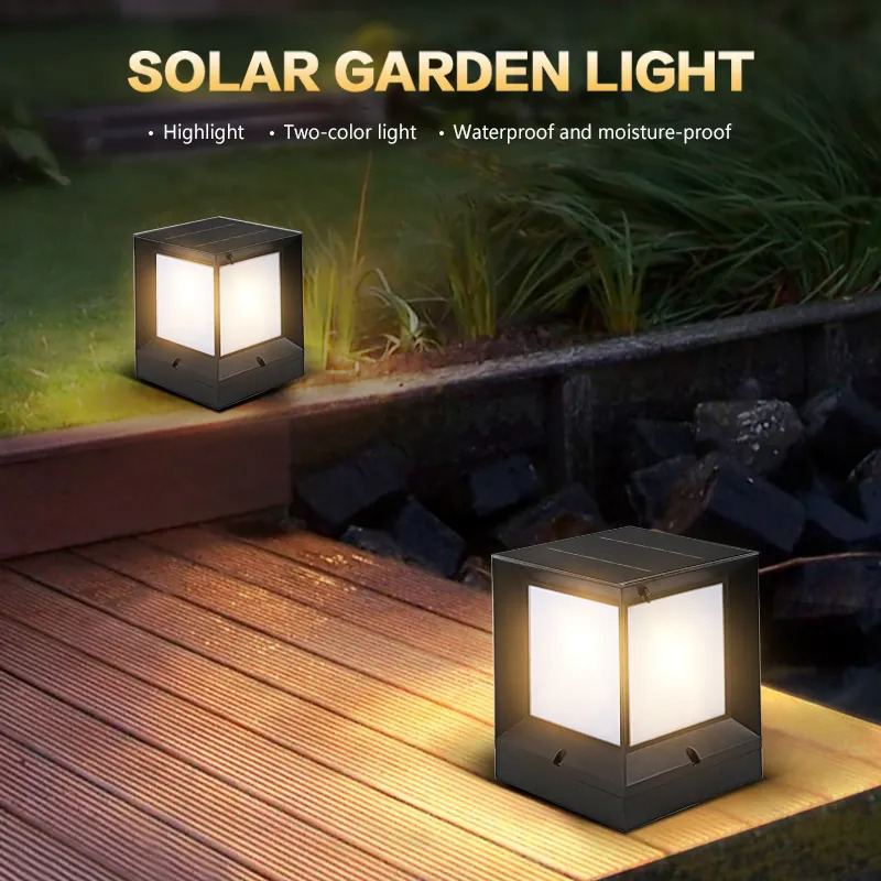 Solar garden light