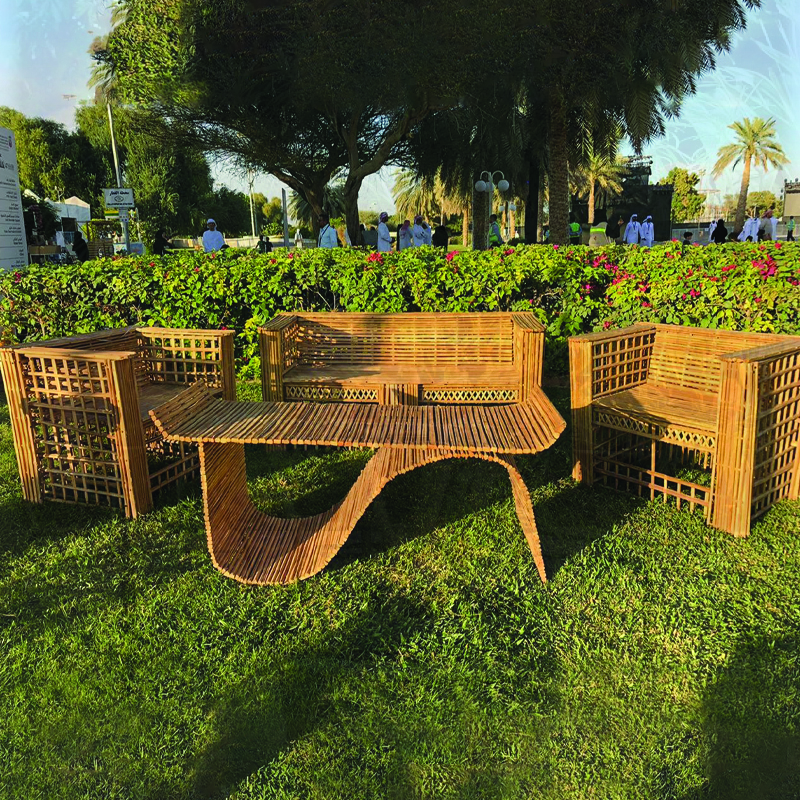 palm leaf seatings