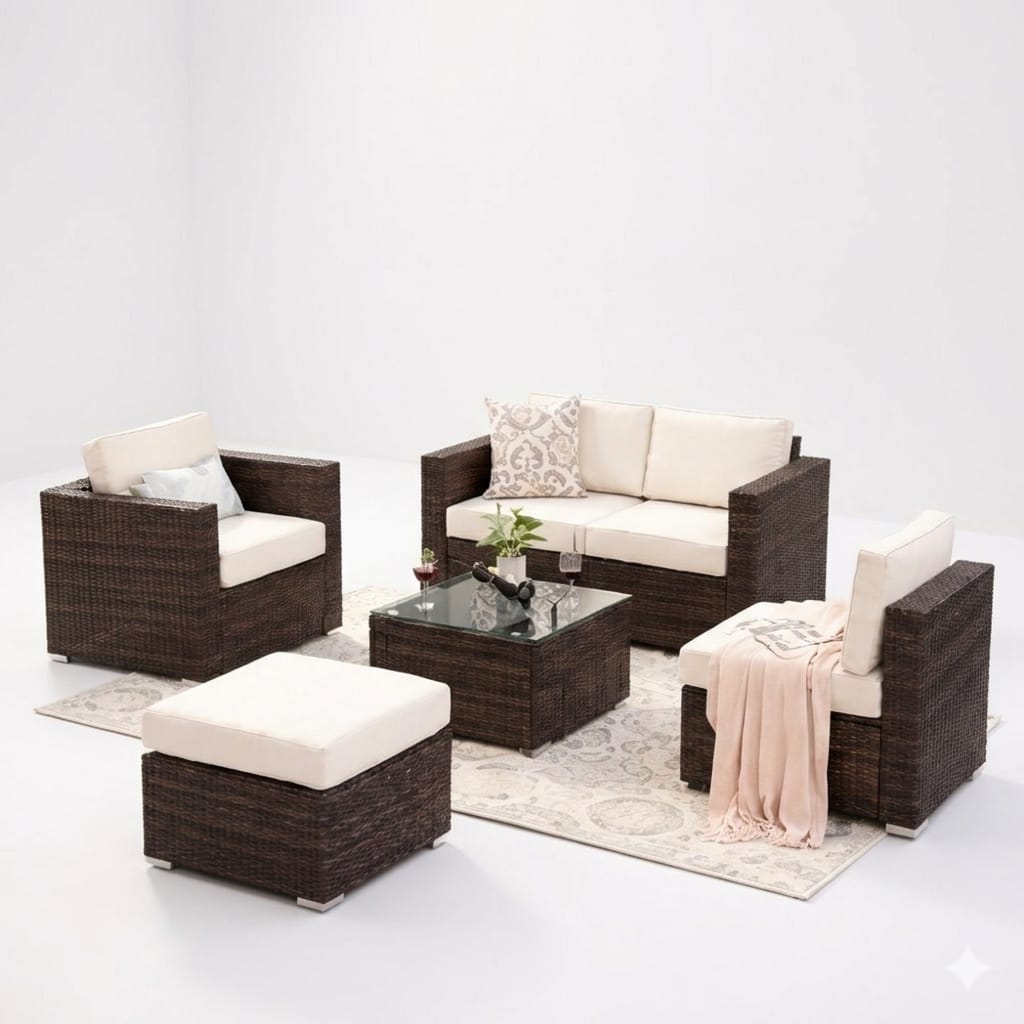 Rattan set