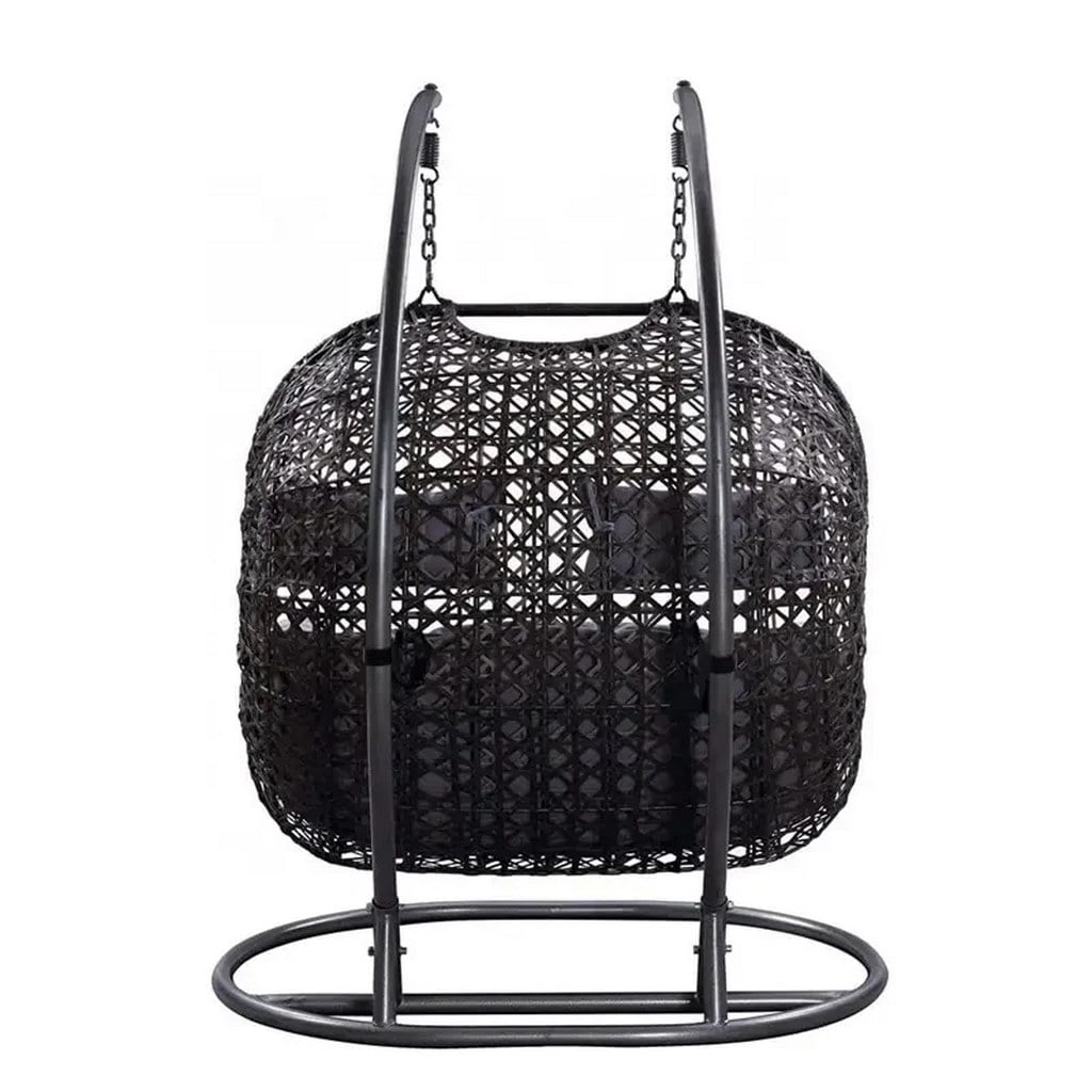 Double Iron Swing Chair