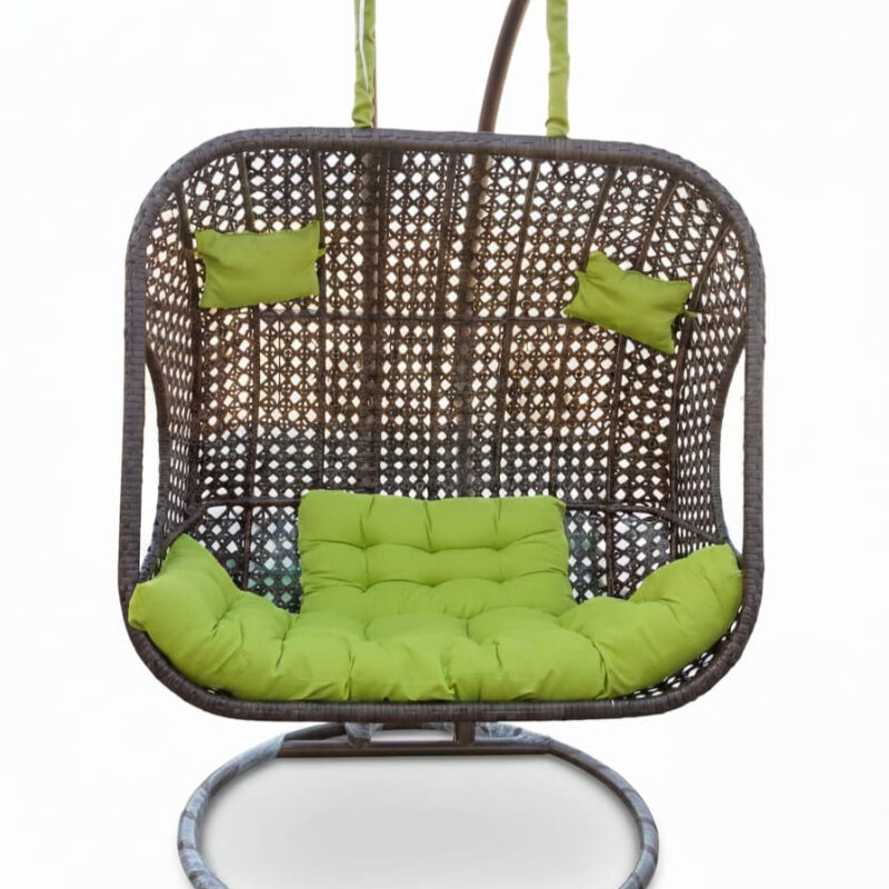 Double Iron Swing Chair