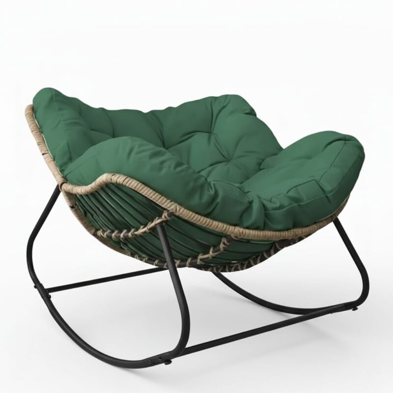 Synthetic Tube Rocking Chair