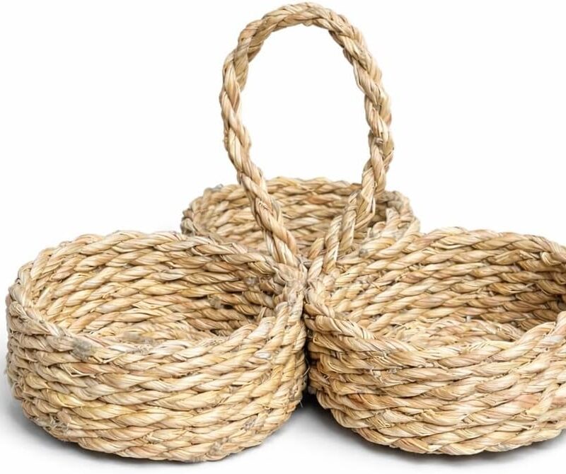 Versatile Woven Palm Fronds in Decor